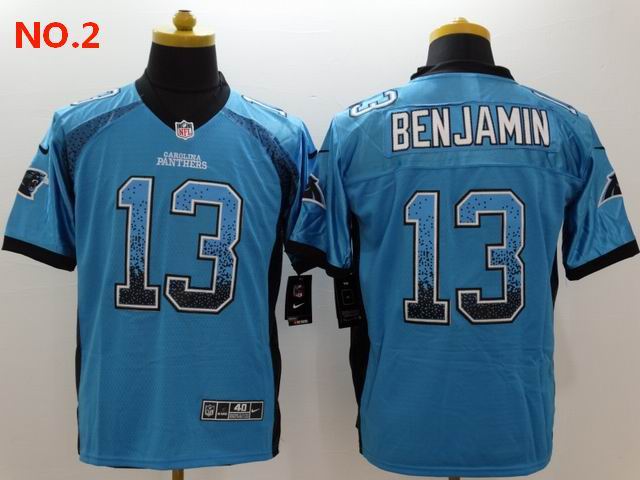 Men's Carolina Panthers #13 Kelvin Benjamin Jersey NO.2;